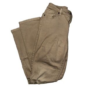 LL Bean classic fit khaki pants, size 4